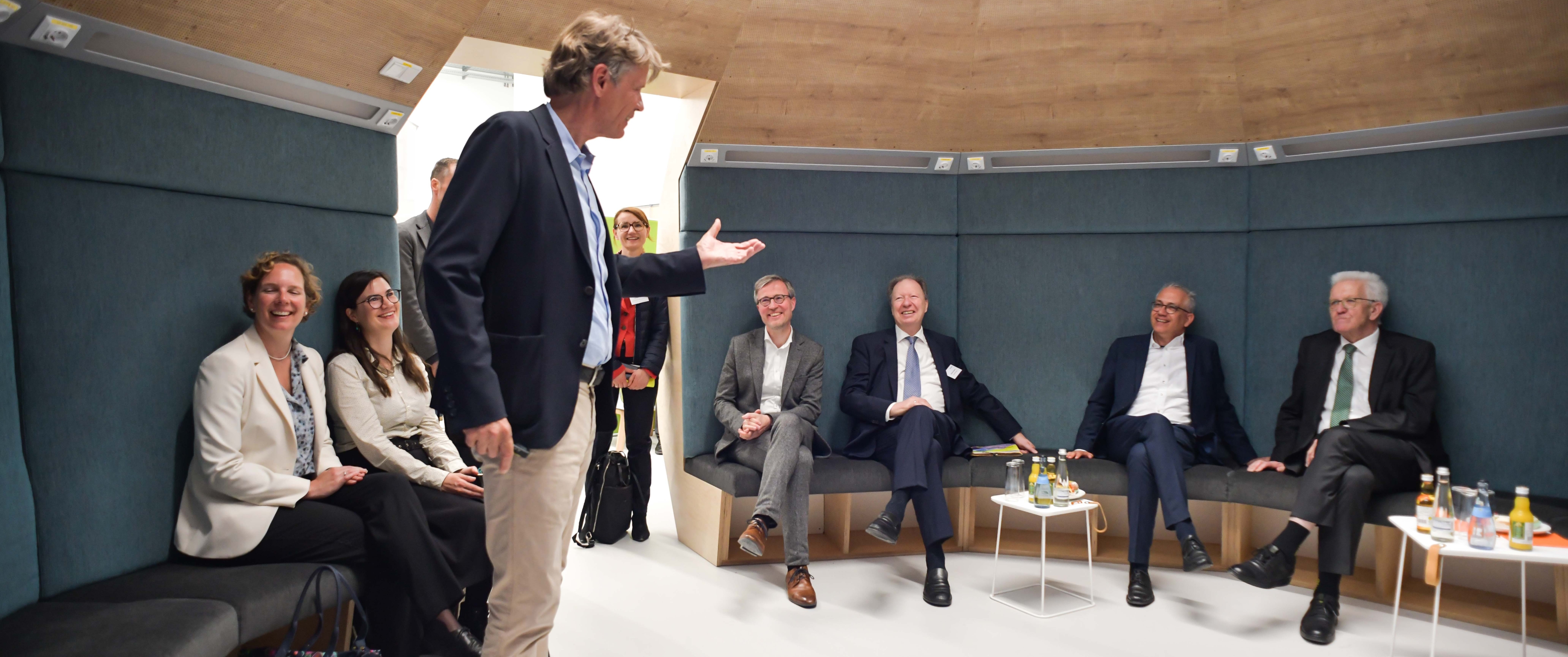 Visit by Minister Kretschmann and AL-Wazir