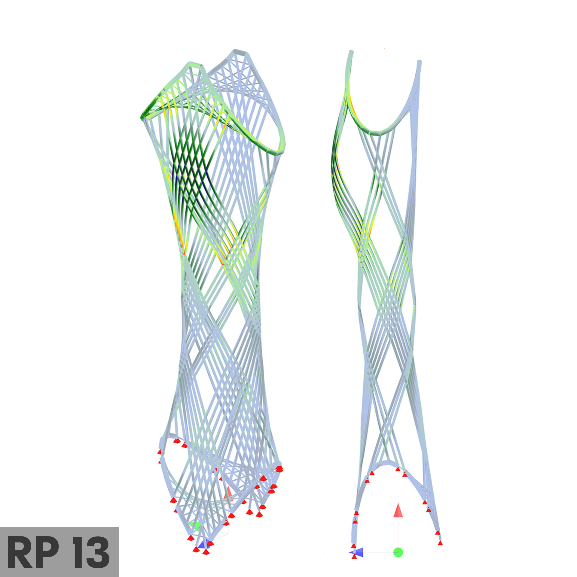 Research Project 13-1 – Form Finding, Mechanical Modelling and Assessment
